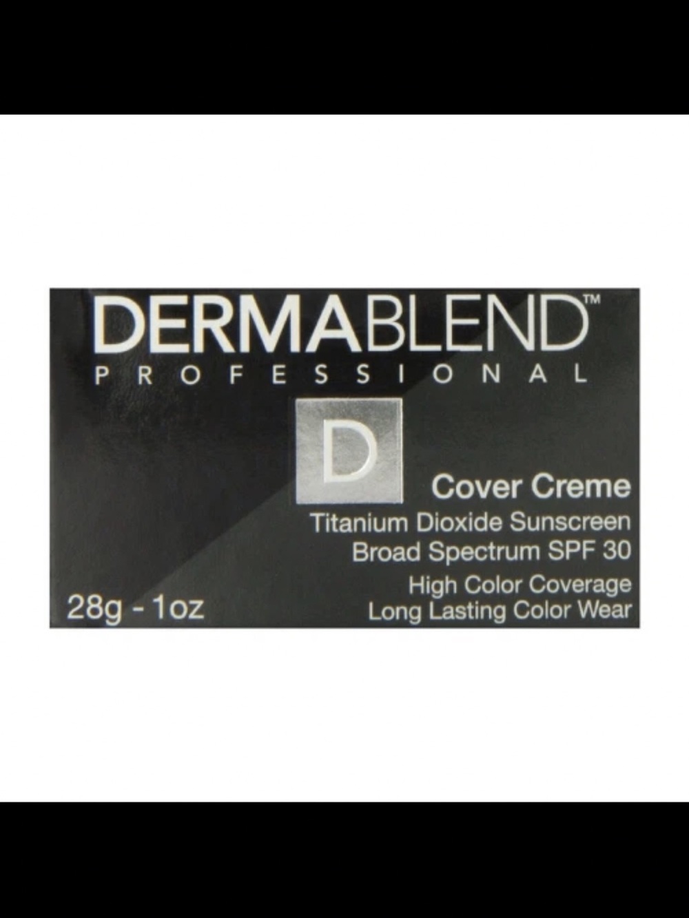 Dermablend Professional Cover Creme SPF 30 - 1 oz - Rose Beige (Chroma 1) - 10C